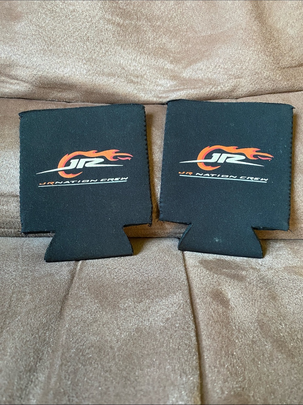 JR Nation Crew Black Can Coolers (Set of 2)